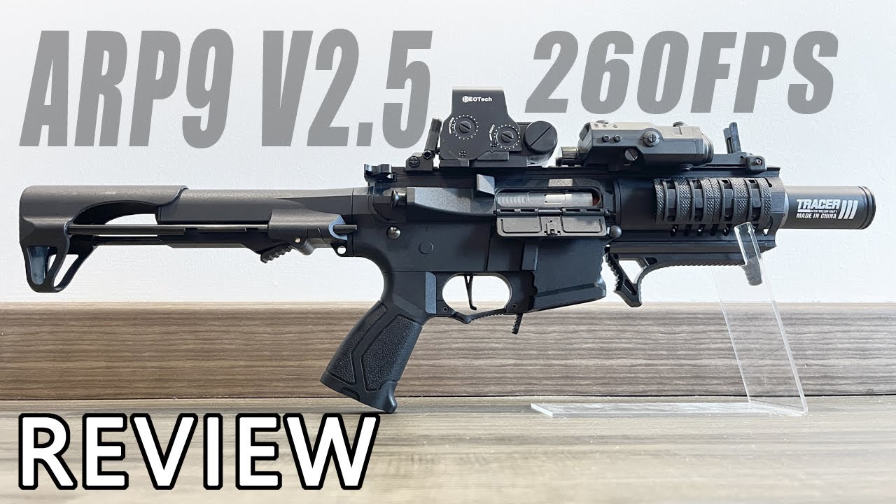 260FPS TG ARP 9 V2.5 Gel Blaster Review