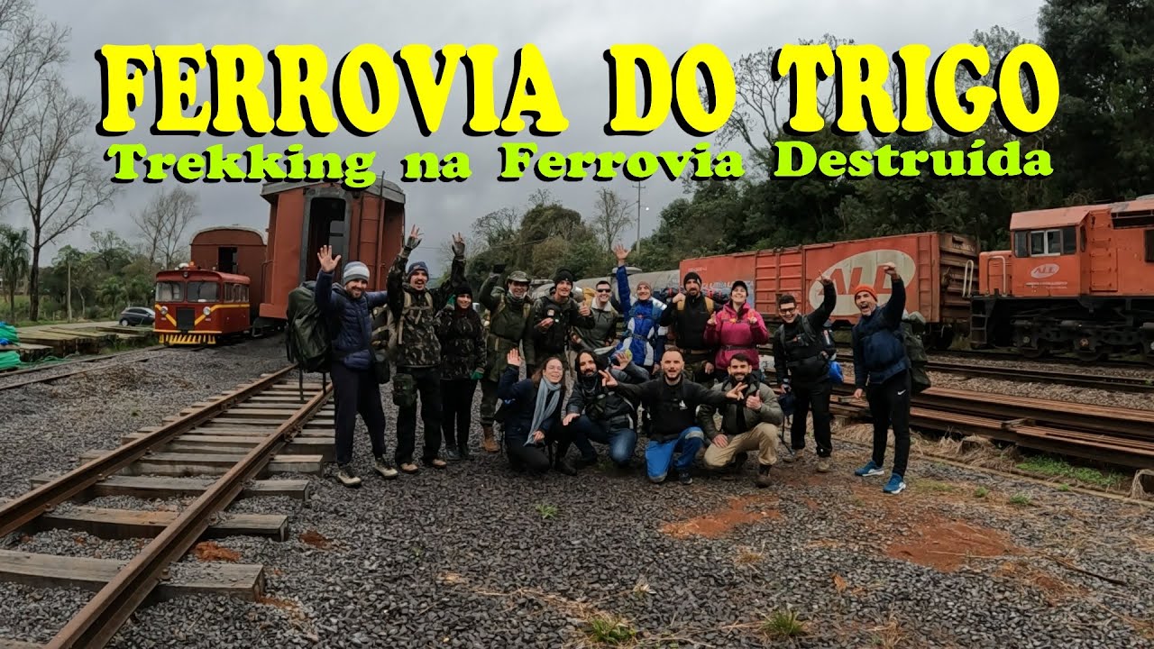 TREKKING NA FERROVIA DO TRIGO DESTRUÍDA