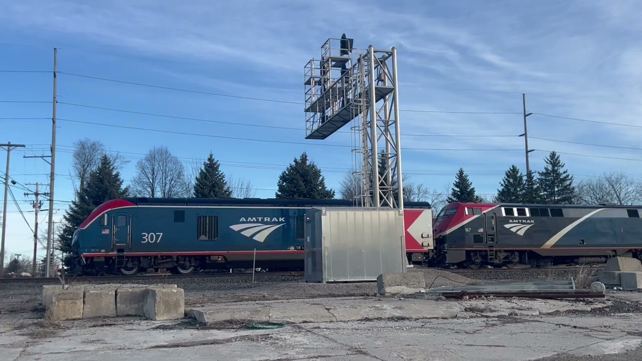 Amtrak - Wauseon, Ohio (2/28/26)