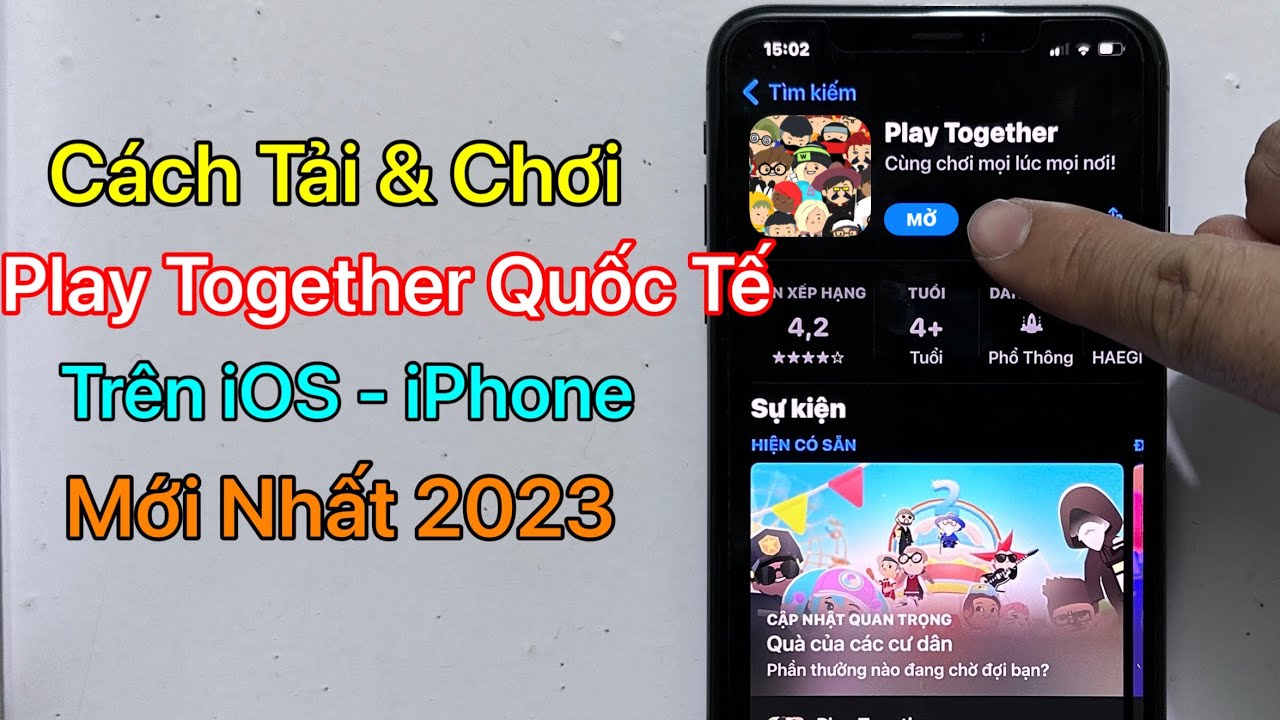 C&aacute;ch tải Play Together Quốc Tế iOS - iPhone / Mới Nhất 2023
