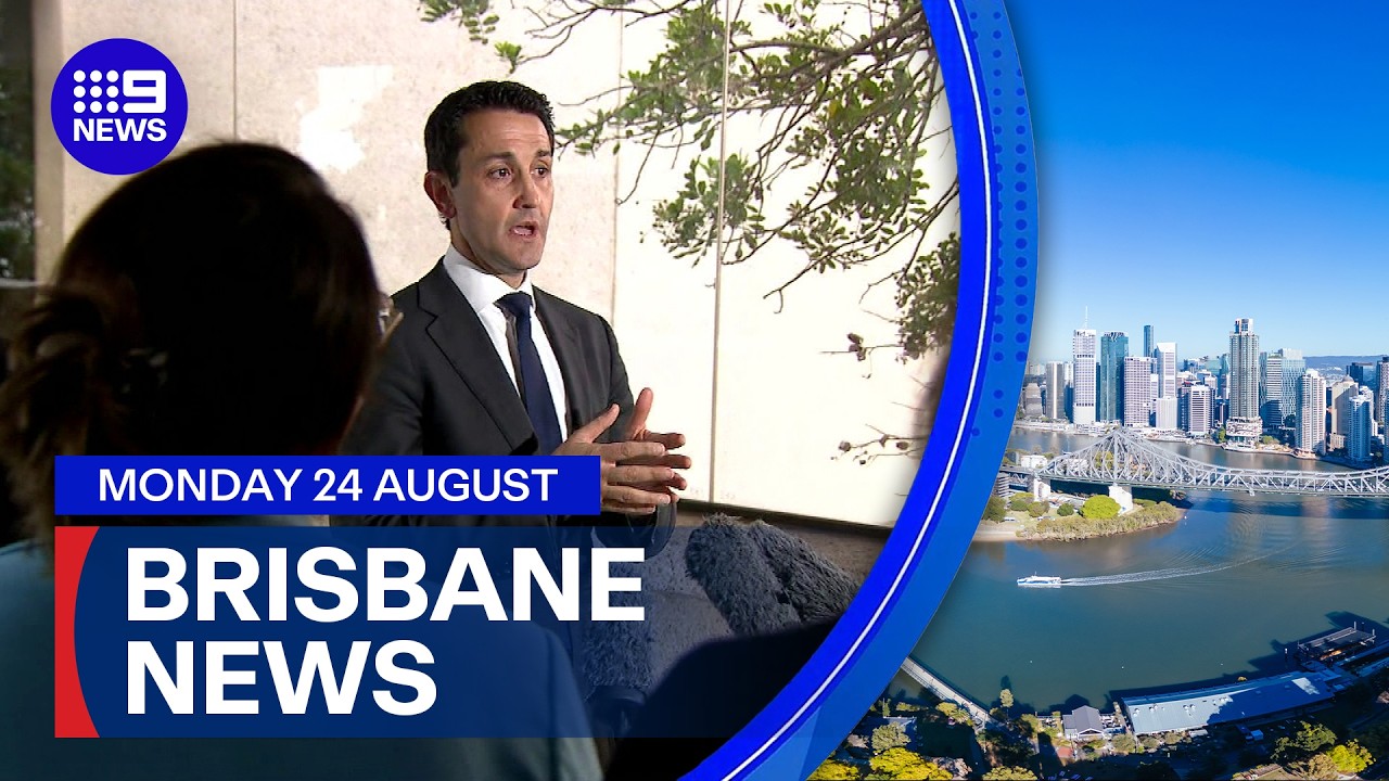 9News Queensland | Monday August 24 | Full Bulletin