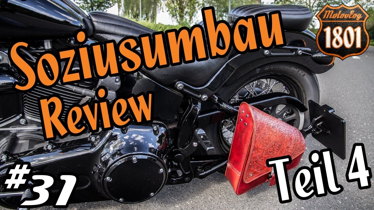 Review Soziussattel nach 1000km | Soziusumbau #4 | 1801 Motovlog #31