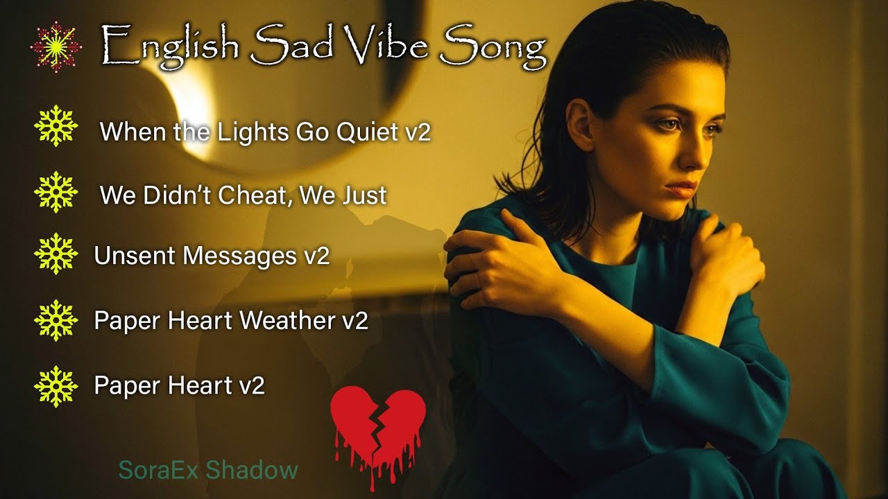 Relaxing sad song 2026 | English Sad Song 2026 | Sad Vibe | SoraEx Shadow