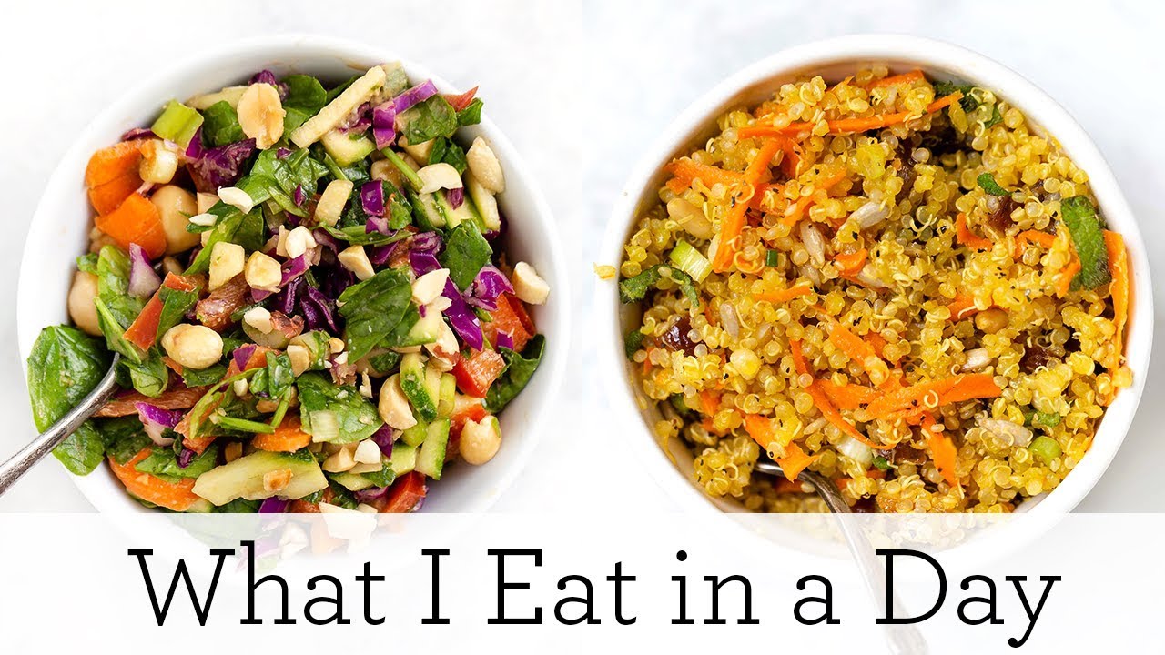 WHAT I EAT IN A DAY (VEGAN + GF) ‣‣ Healthy Recipes for Summer