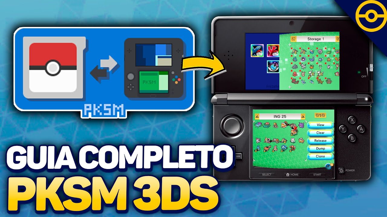 COMO USAR PKSM no 3DS em 2025! - O MELHOR App de Pokémon