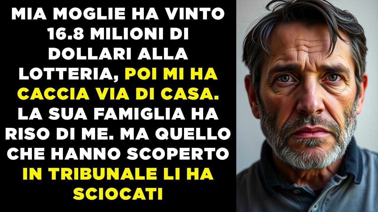 Mia moglie vince 16,8 milioni e la sua famiglia mi caccia… ma il loro prenup mi rende più ricco