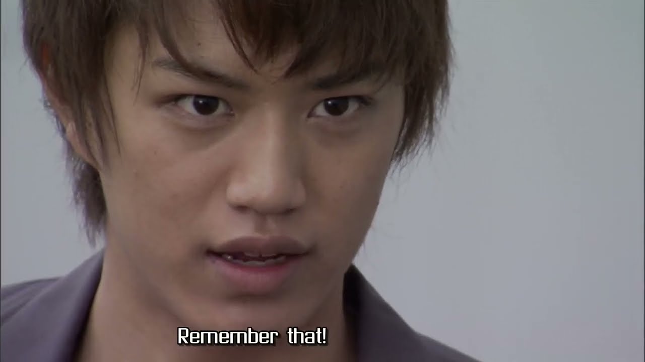 Just a Passing Through Kamen Rider.