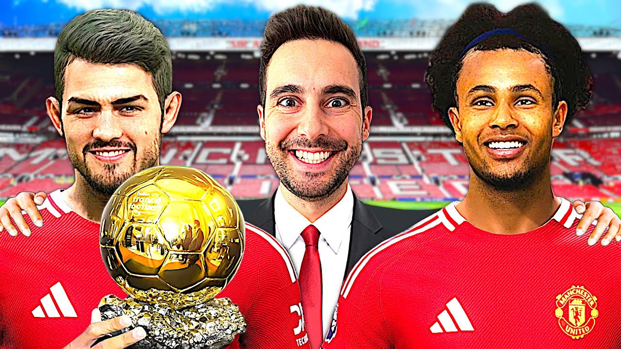 Ich RETTE Manchester United mit krassen NEUEN Transfers!! 🔥 (de Ligt 😭)