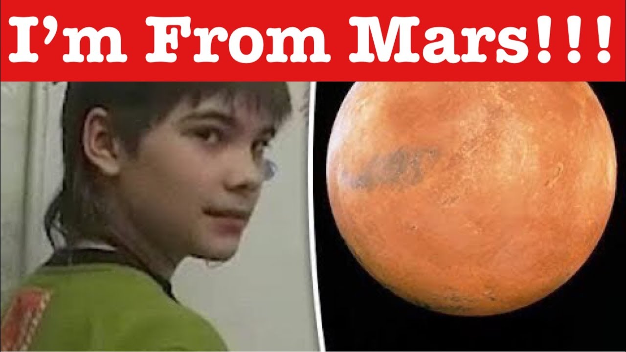 Russian boy from mars | Is he really from mars ?