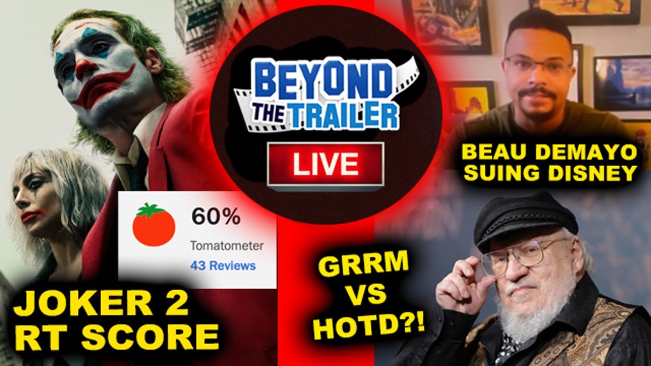Joker 2 Reviews Rotten Tomatoes, George RR Martin vs House of the Dragon, Beau DeMayo Disney Lawsuit