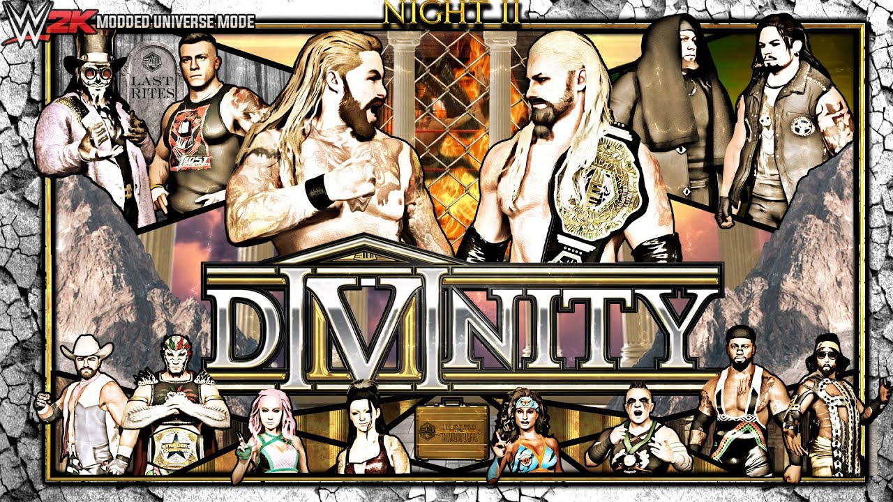 SWW Divinity | Night 2 | WWE 2K Modded CAW Universe Mode