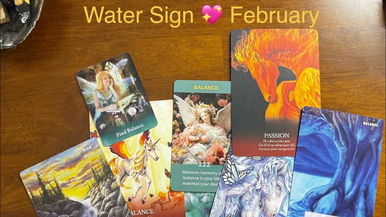✨Water Sign✨Pisces ♓Cancer ♋Scorpio ♏ - February Love Reading ⚖️💞✨