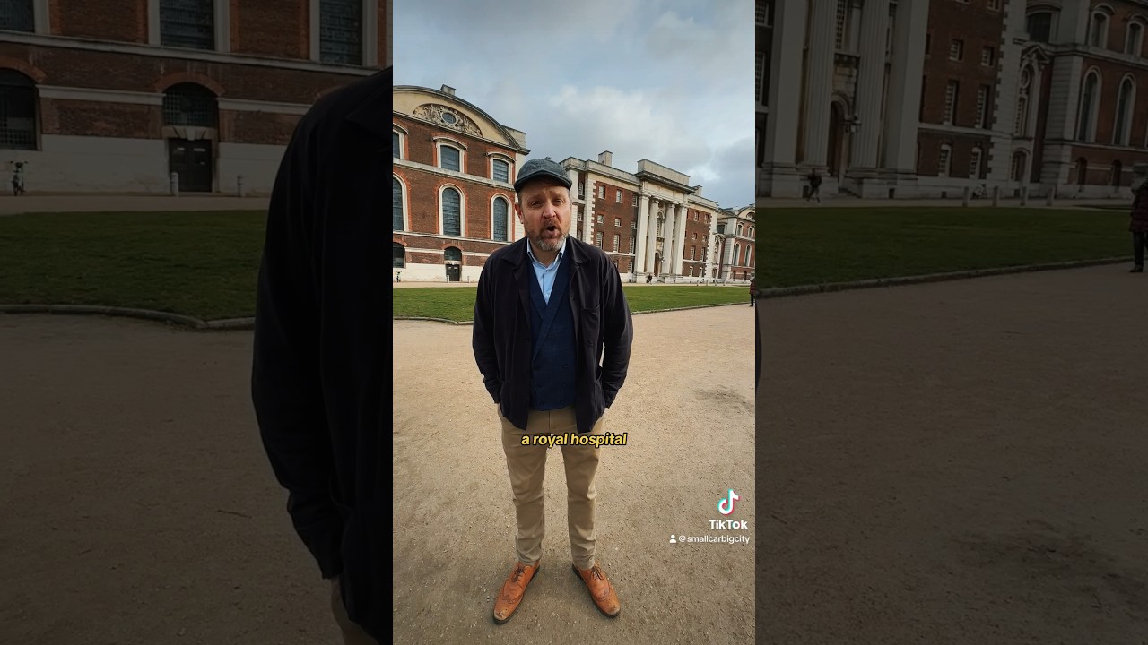The Royal Naval Collage Greenwich. #Greenwich #Londonhistory #FindTheGap