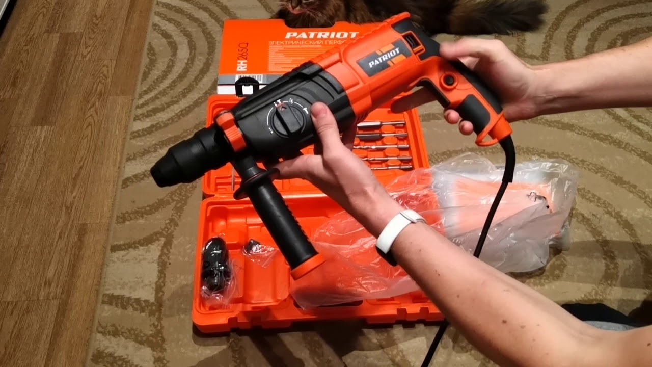 Отзыв - перфоратор Patriot RH265q