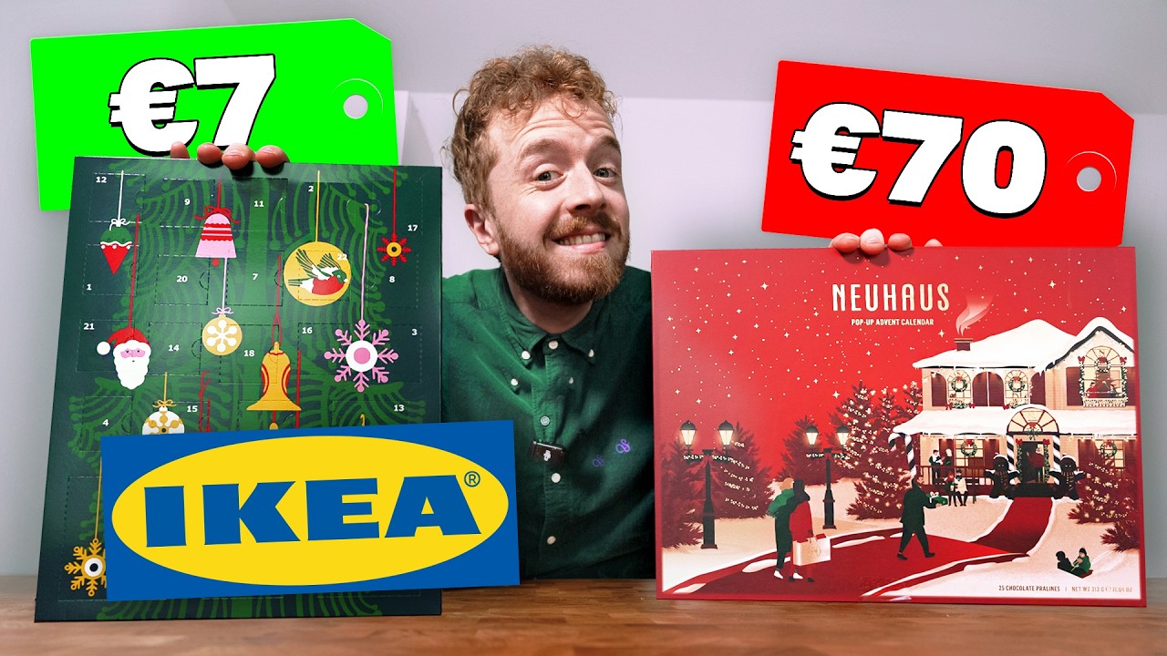 €7 IKEA vs €70 Adventskalender: Welke is de Beste Keuze? 🫣