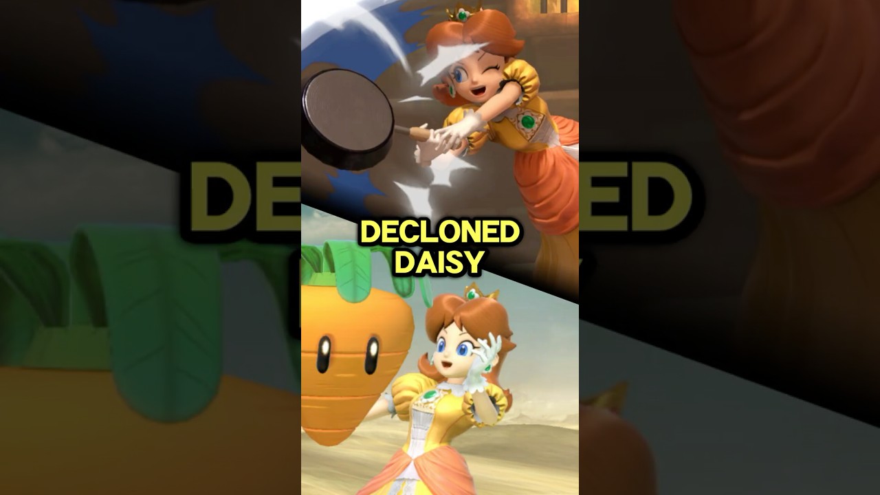 What if Daisy was NOT an Echo Fighter? [HDR Showcase] #smashultimate #mariokart #hewdrawremix