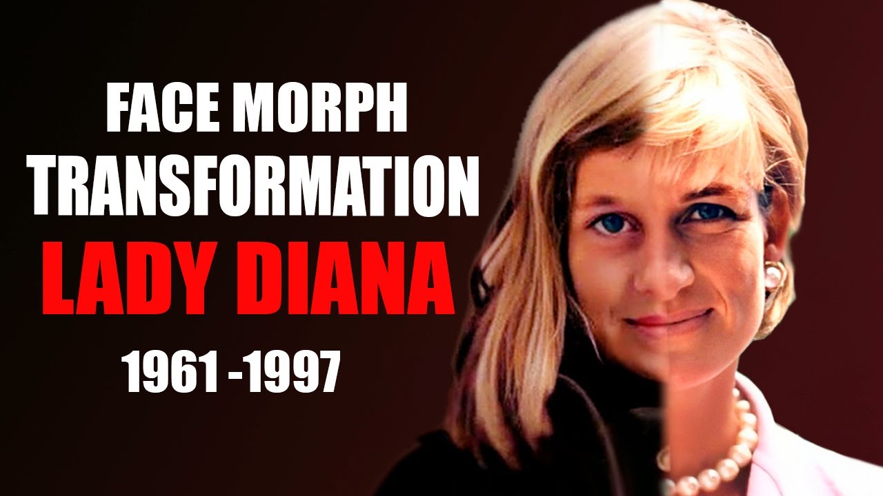 Lady Di - Transformation (Face Morph Evolution 1961 - 1997)