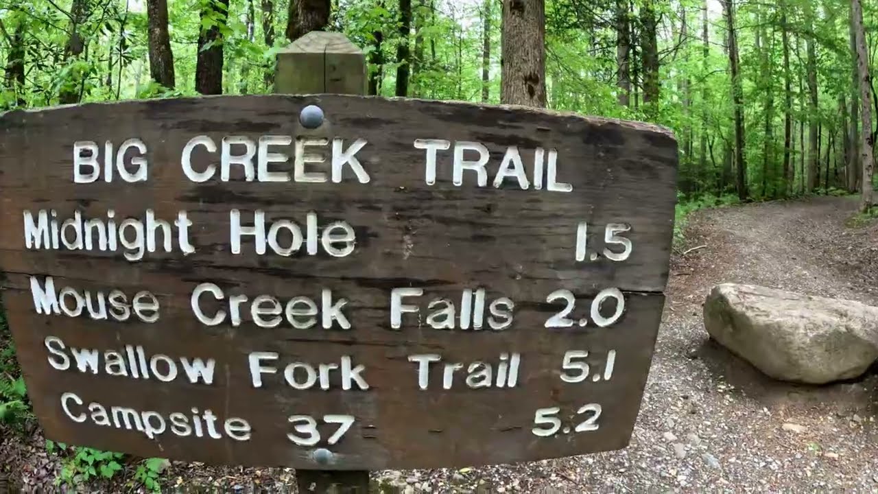 GSMNP | Big Creek | Midnight Hole & Mouse Creek Falls