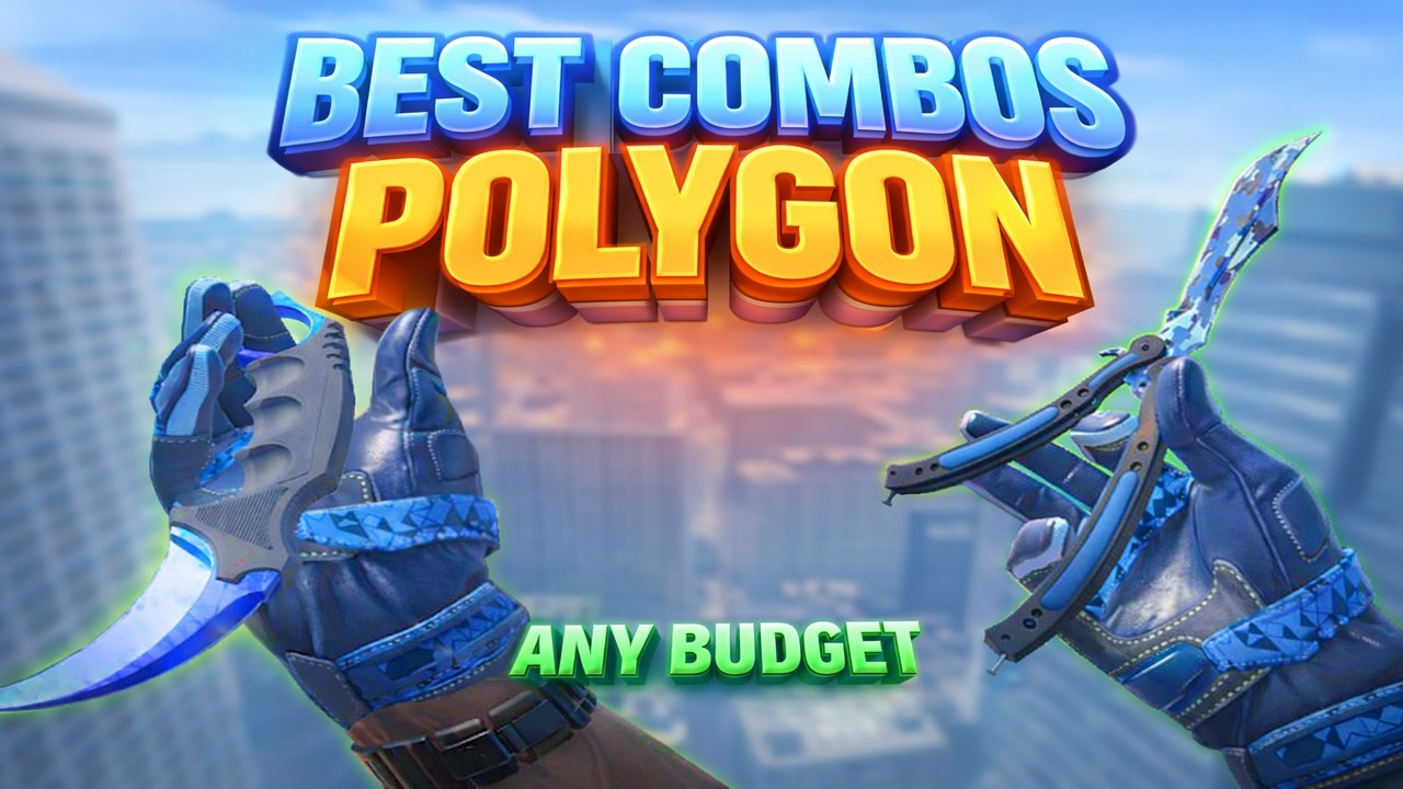 BEST CS2 Knife Combos w/ Moto Gloves POLYGON (Any Budget!)