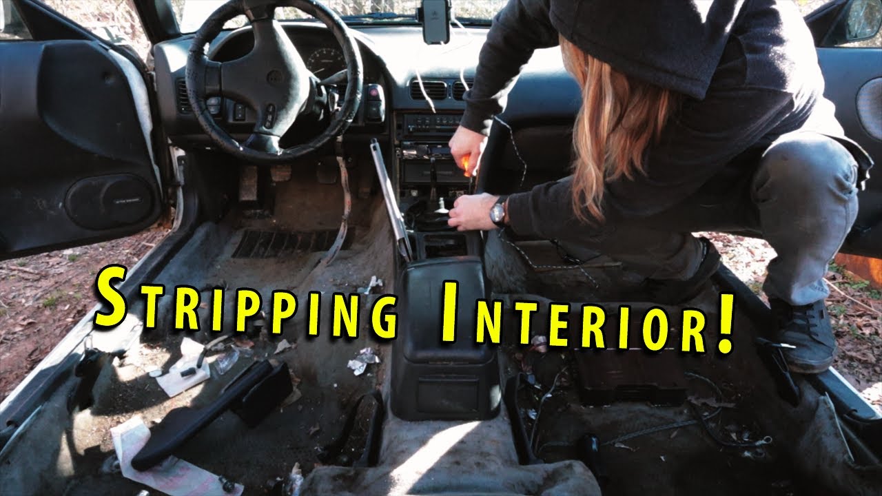 Nissan 240sx Part 1 Stripping Interior