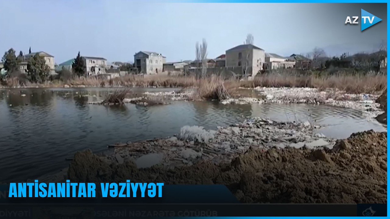 Aidiyyəti qurumlar məsələni nəzarətə götürüb - Maştağa gölündə SON VƏZİYYƏT