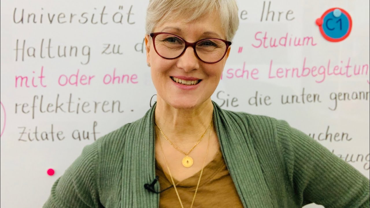 telc Deutsch C1 Hochschule | schriftlicher Ausdruck | Aufgabe, Einleitung | Deutsch lernen