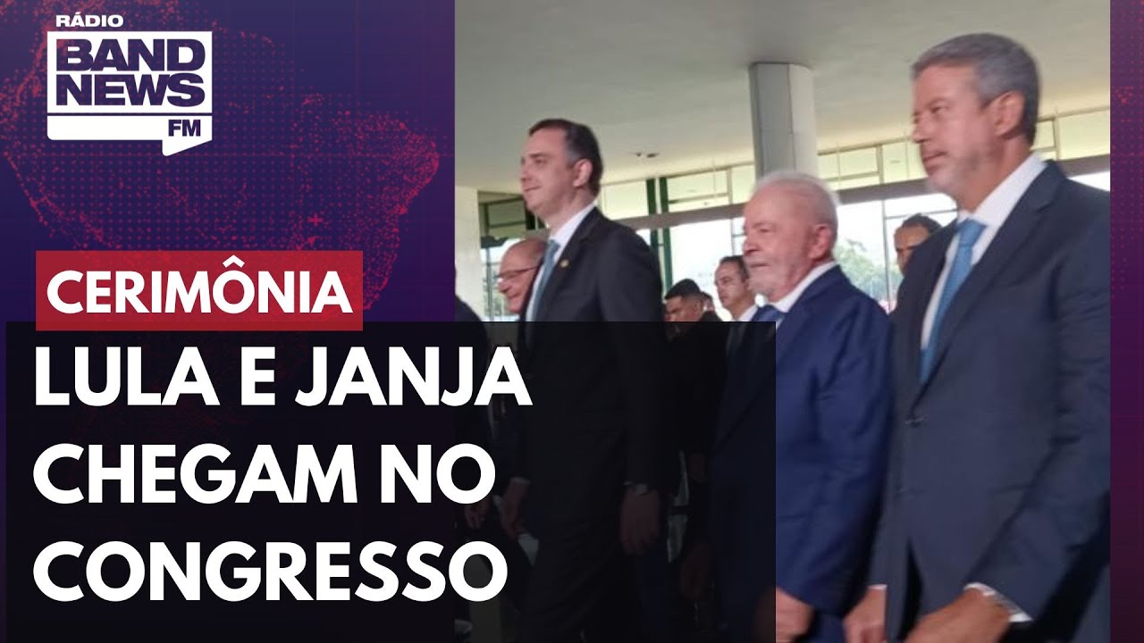 Lira e Pacheco recepcionam presidente Lula