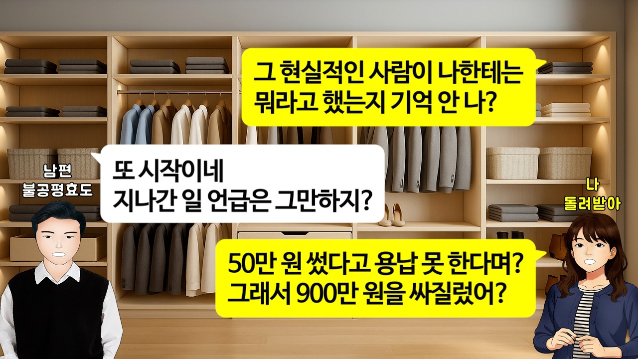 [깡냉이톡썰]분식집 장사하는 친정엄마한테 10년만에 패딩 사줬더니 시모한테 900만원짜리 밍크코트 사준 남편. 효도는 공평해야 한다길래 진짜 공평하게 해주자 시댁 식구들 싹싹비는데
