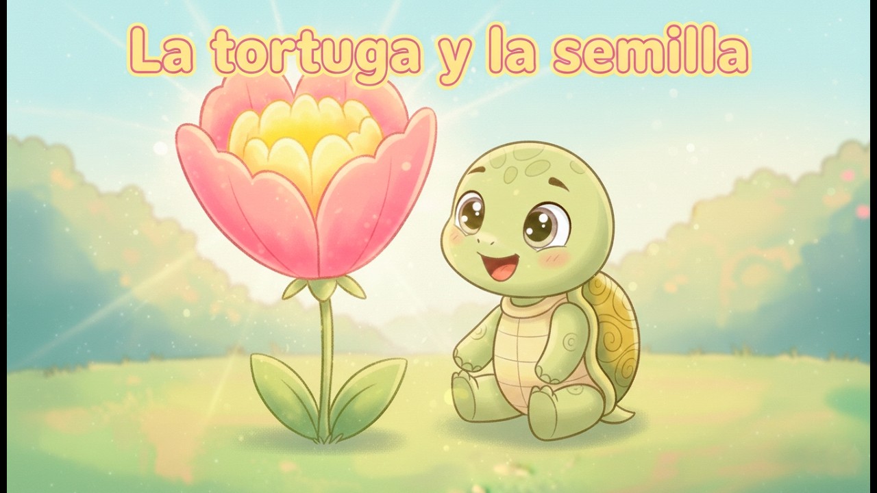 Cuento infantil sobre la paciencia | La Tortuga y la semilla | PequeHistorias