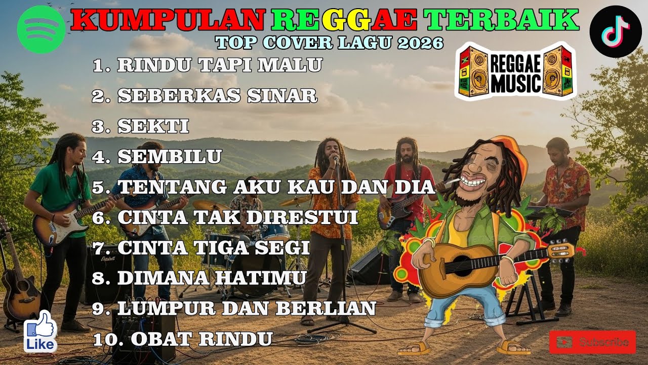 Musik Reggae Chill Top Cover 2026 || Irama Lembut untuk Aktivitas Sehari-hari