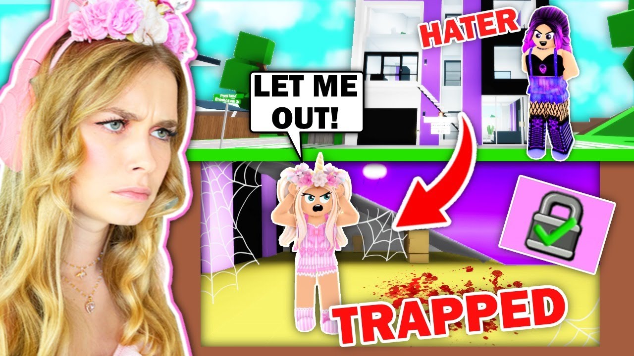 My HATER TRAPPED ME In Her BASEMENT In Brookhaven! (Roblox)