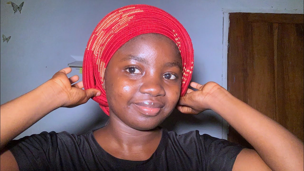 How to Tie a Round Gele Headwrap on your Head