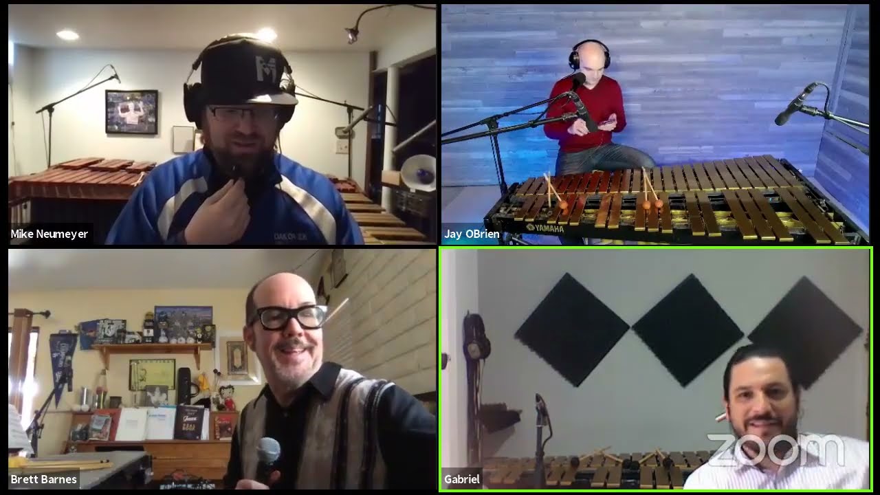 Sharing Music: Brett Barnes and Jay O'Brien #mallets