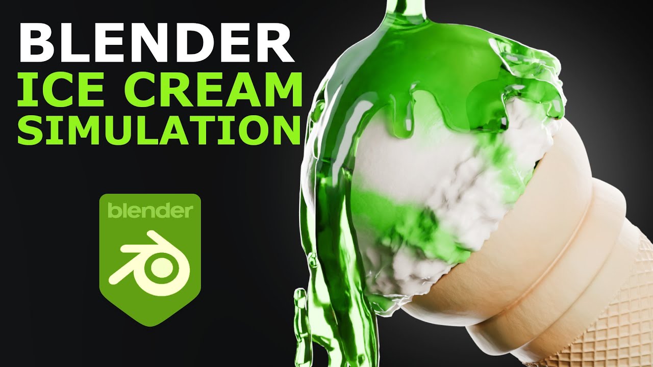 Ice Cream Animation | Blender Tutorial - Part 1