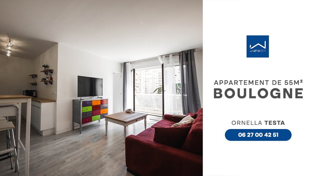 À VENDRE EXCLUSIVITÉ - Appartement 3 pièces à BOULOGNE BILLANCOURT 92