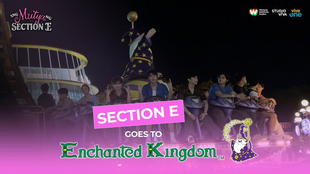SECTION E GOES TO ENCHANTED KINGDOM! | PALABAN CHALLENGE 🤩✊