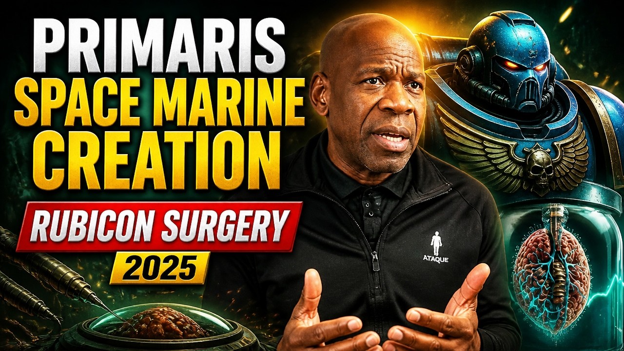 Surgeon Explains PRIMARIS Space Marine Creation - Rubicon Primaris Surgery In 2025 | Warhammer 40K