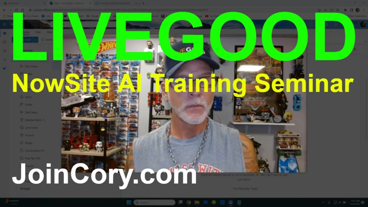 LIVEGOOD NowSite AI LIVE Seminar Updates, Training, Contests