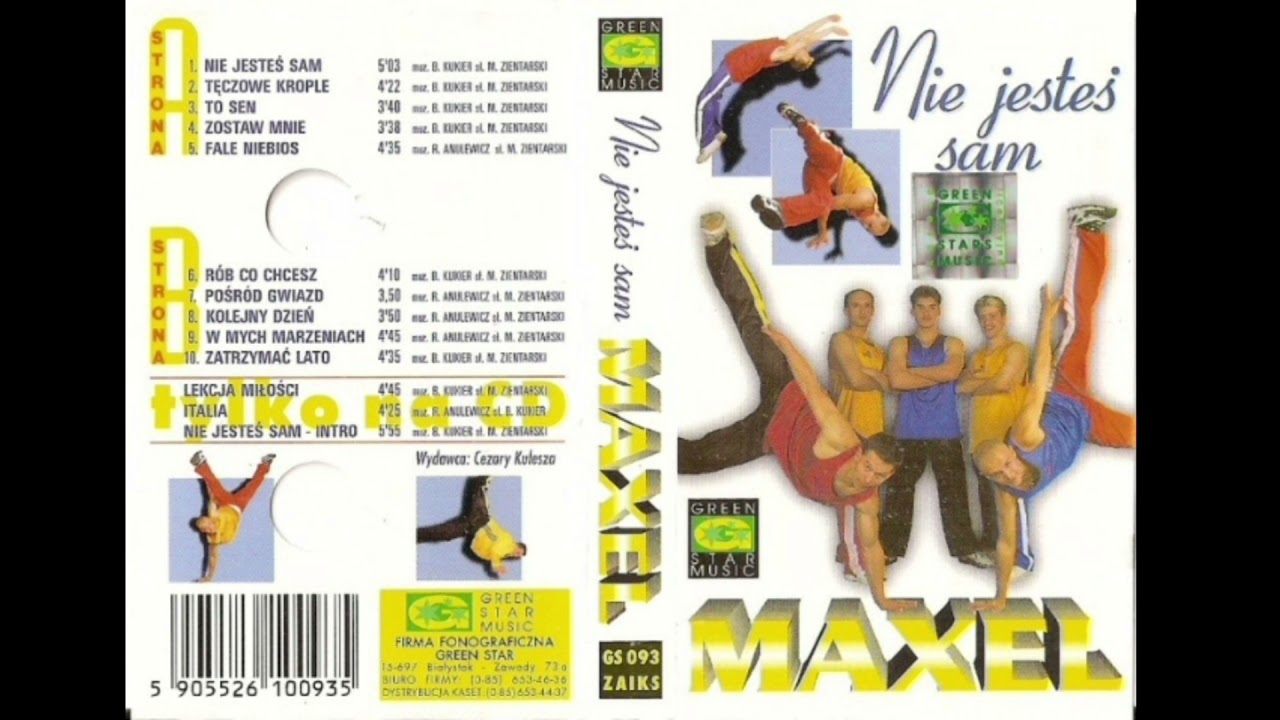 Maxel &ndash; Zatrzymać lato (1999)