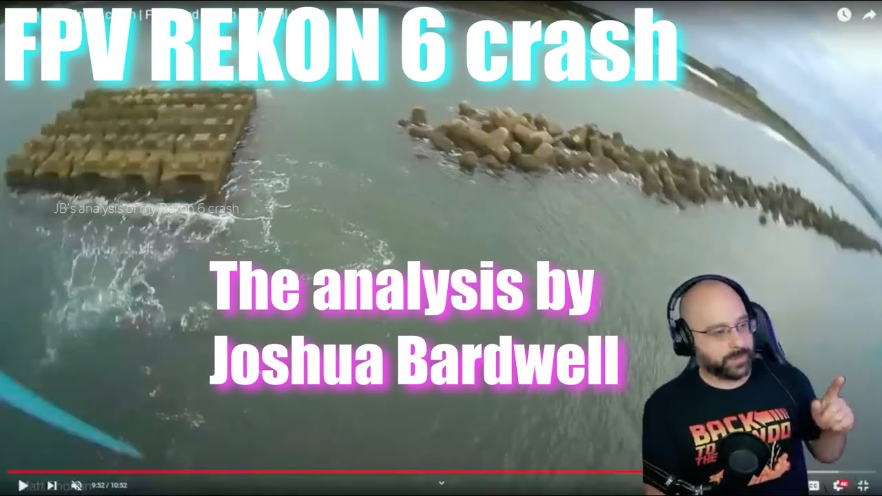 Joshua Bardwell's Analysis of my FPV Rekon 6 crash | What happened ???