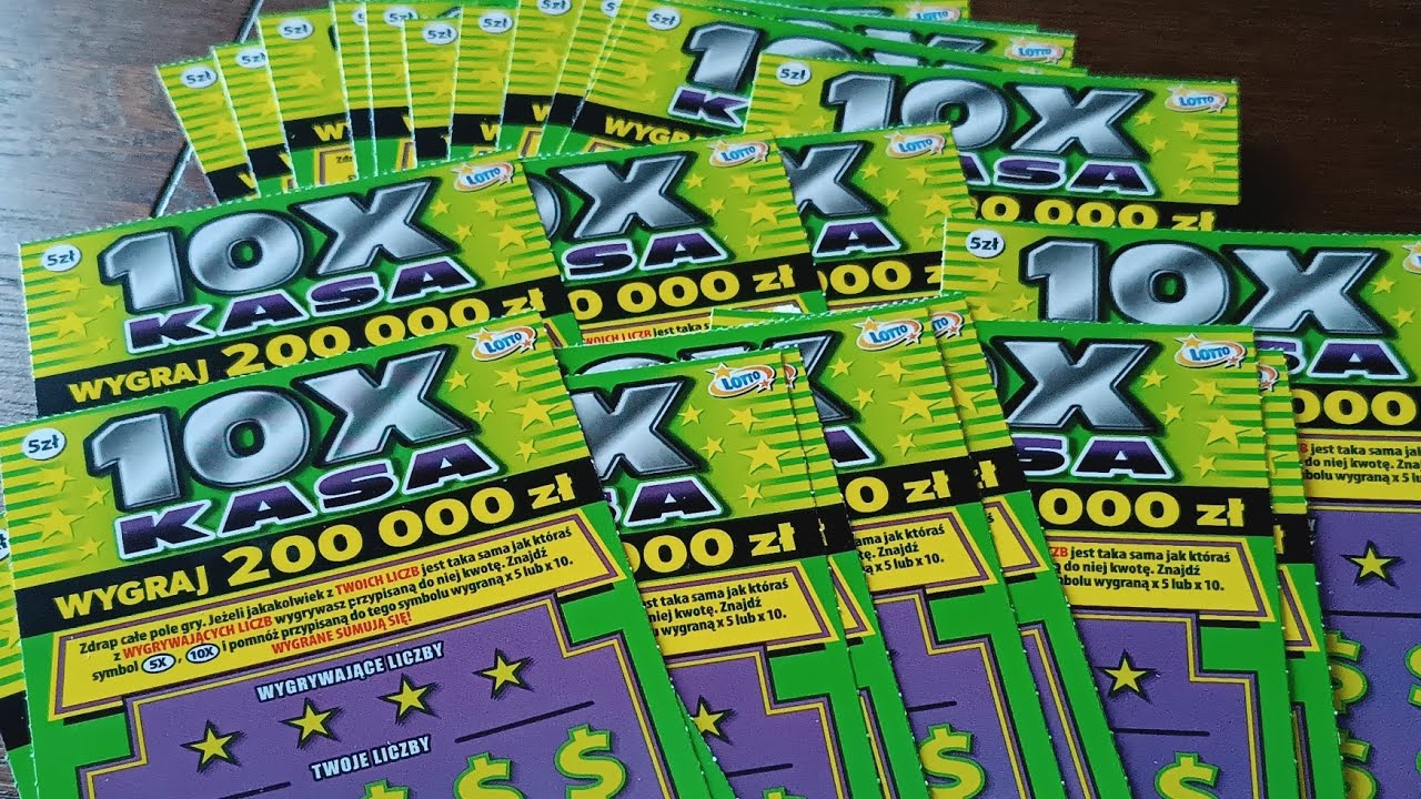 10 x Kasa 🔥 25 sztuk zdrapek za 125 zł✨ Premiera/Wznowienie 🔥