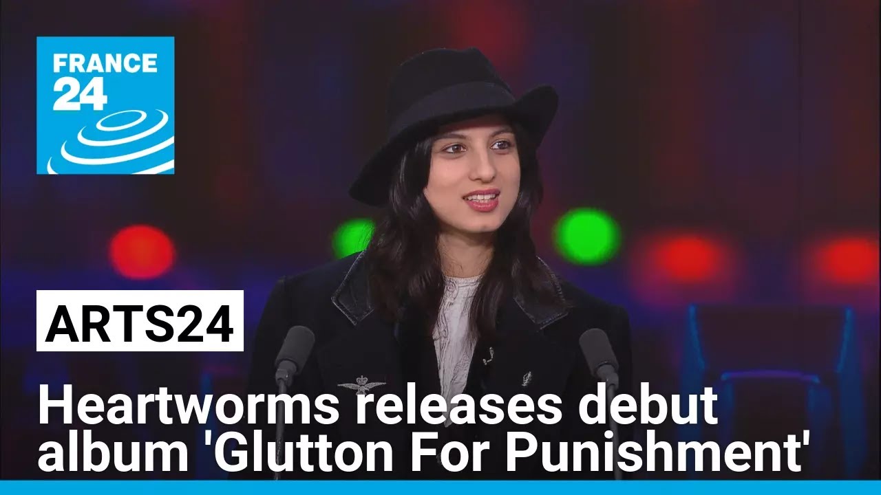 Goth's rising star Heartworms releases debut album 'Glutton For Punishment' &bull; FRANCE 24 English
