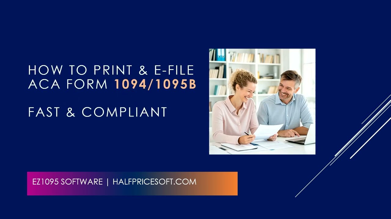 How to Print and E-File ACA Forms 1095-B & 1094-B | 2026 Step-by-Step Guide