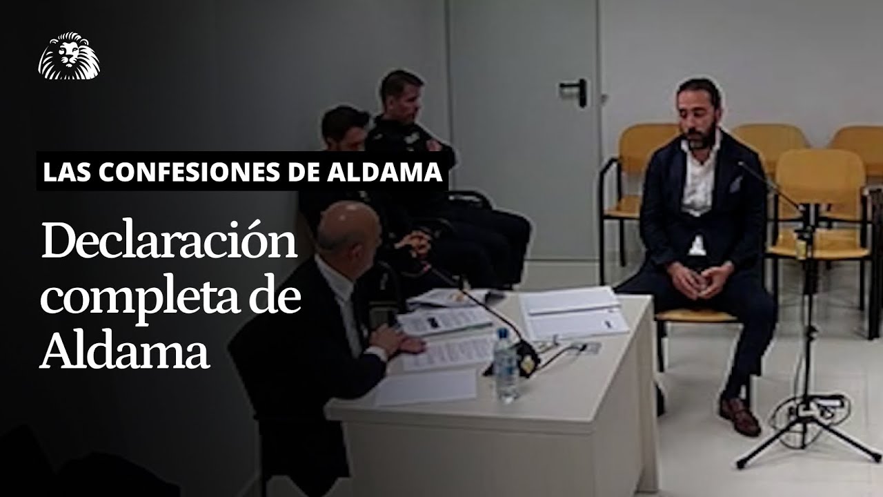 'CASO ALDAMA' | El vídeo completo de la confesión de Aldama ante el juez