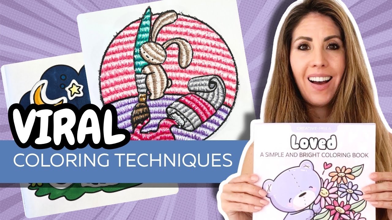 I Tried VIRAL Coloring Techniques