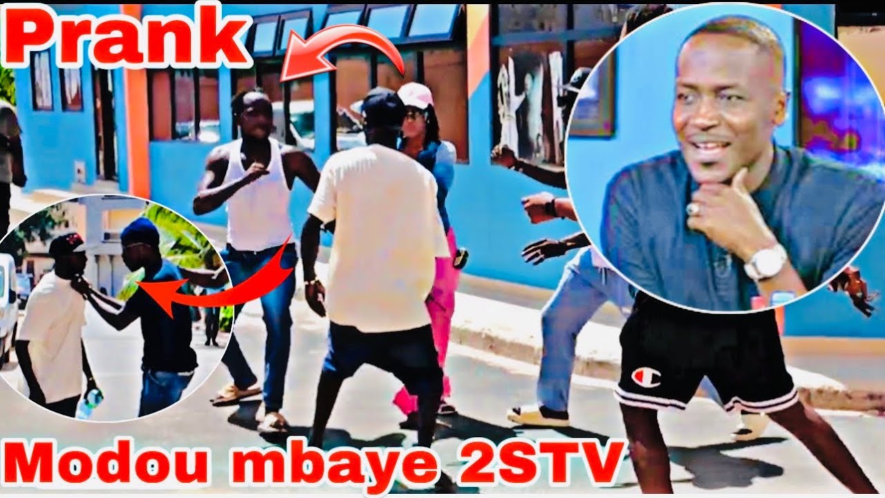 PRANK-avec Modou Mbaye bou bantamba 2STV ( affaire de supporters Modou Lo dou meilleur lutteur)
