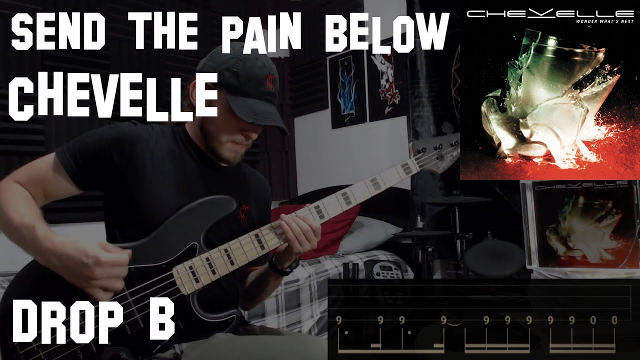 Chevelle - Send The Pain Below (Bass Cover With TABS)