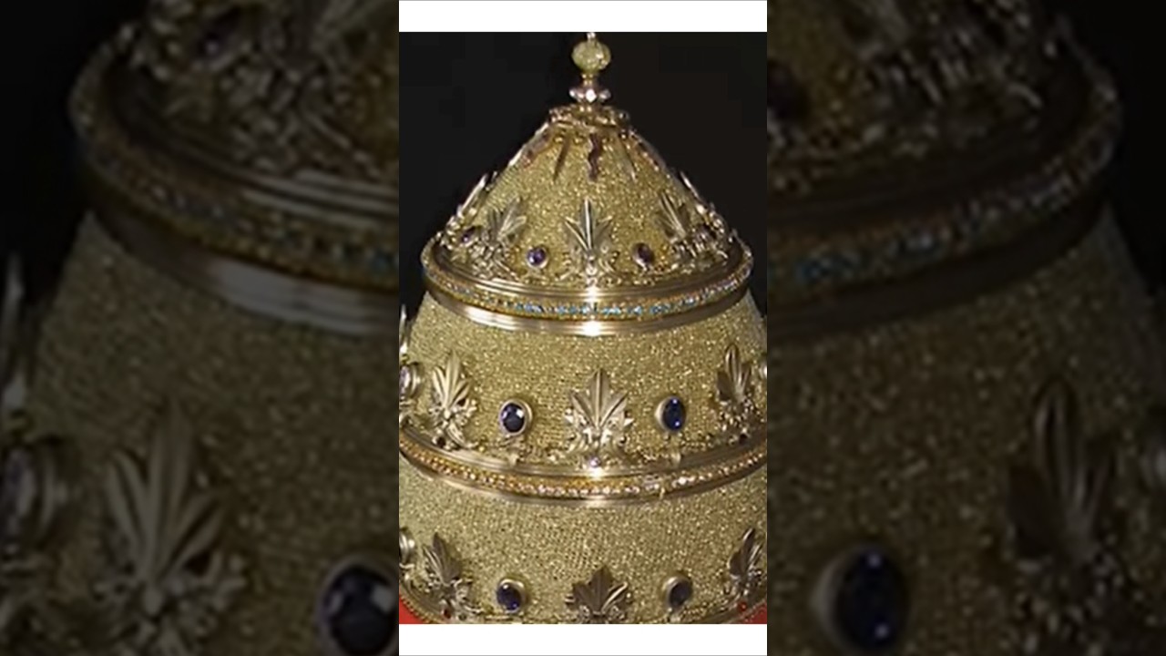 The Pope's Tiara #shorts #youtubeshorts #short #video #history #news #catholic #crown #truth #yt #ok