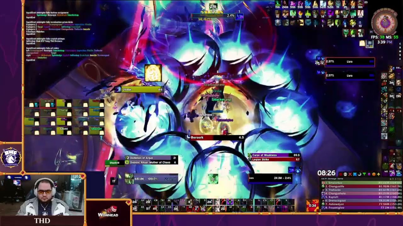 Secret Phase Midnight Falls Liquid Guild RWF
