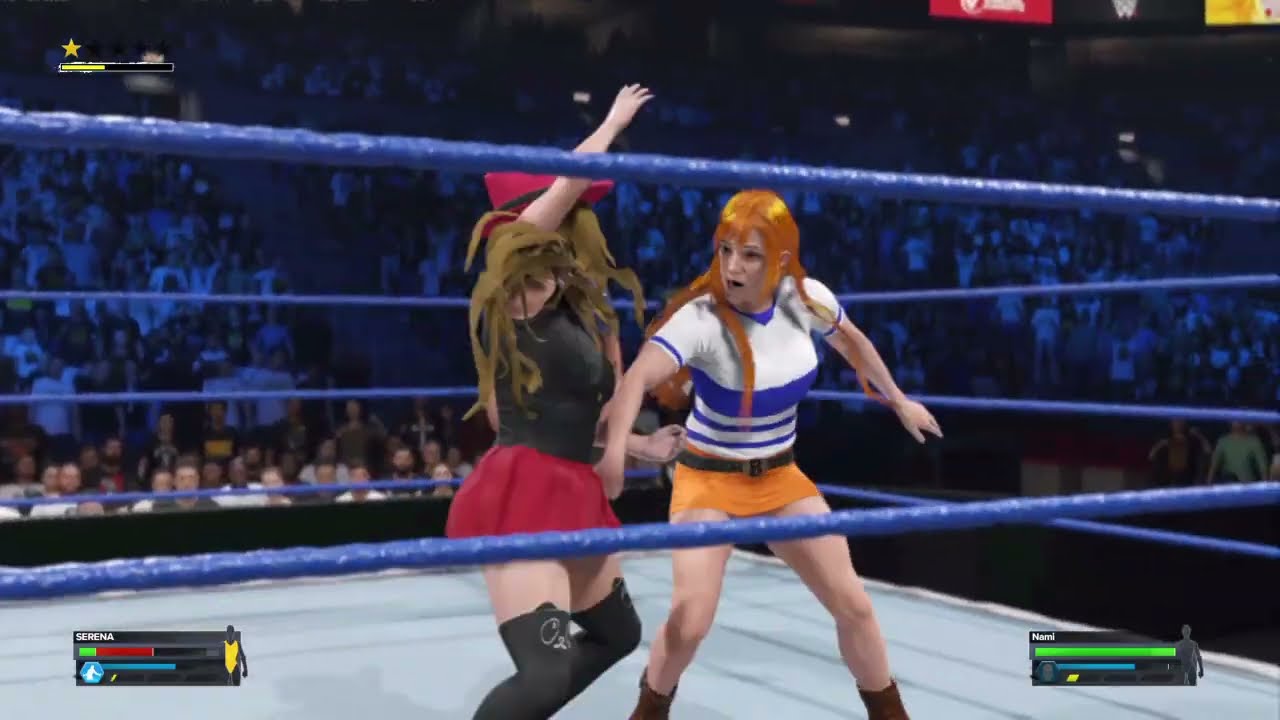WWE 2K24: Serena vs. Nami
